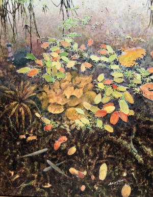 Pond pot pourri